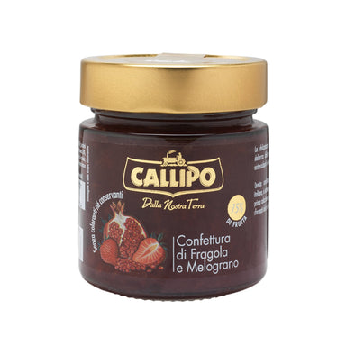Callipo Extra Strawberry & Pomegranate Jam 280g Feast Italy