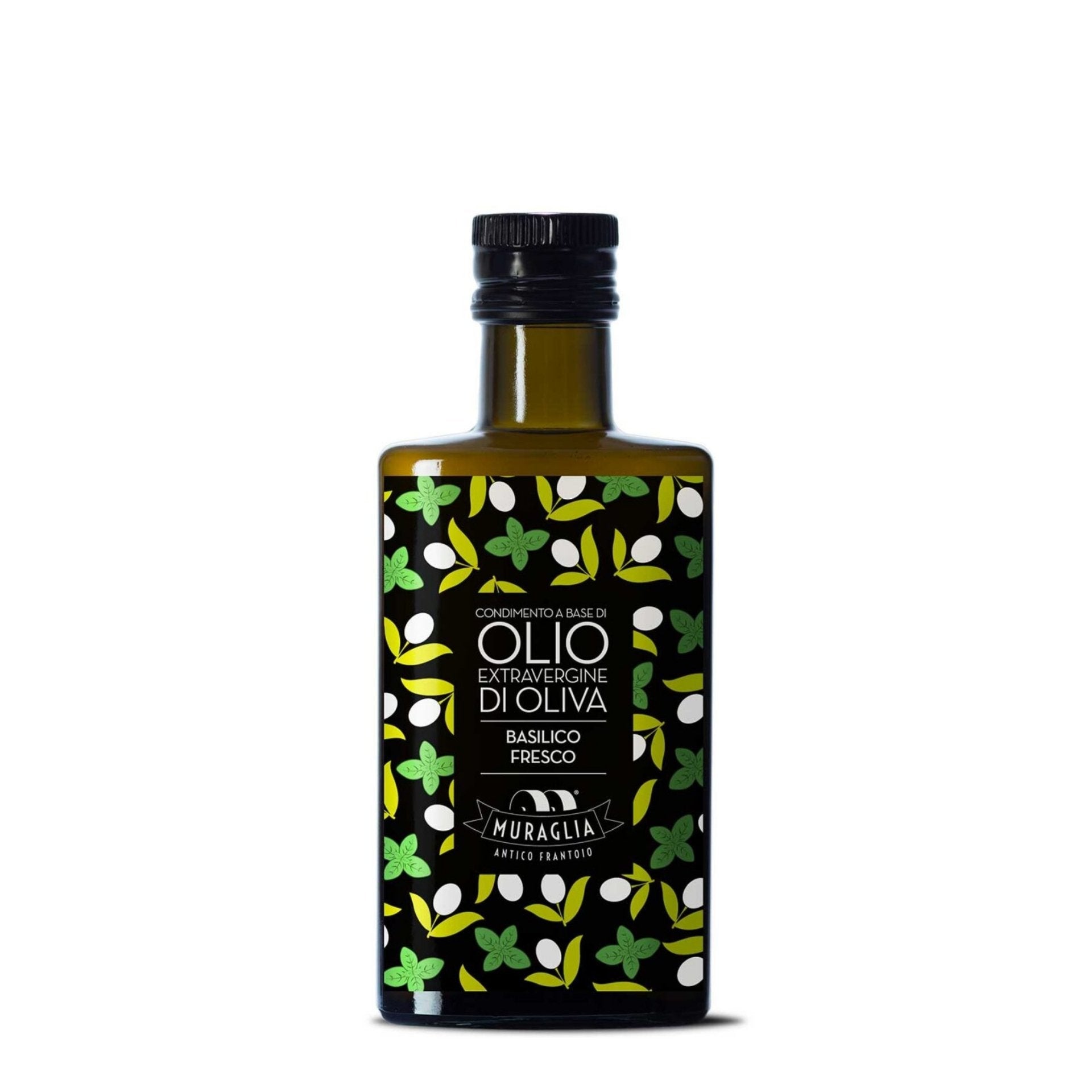 Frantoio Muraglia Fresh Genovese Basil DOP Aromatic Olive Oil 200ml Feast Italy