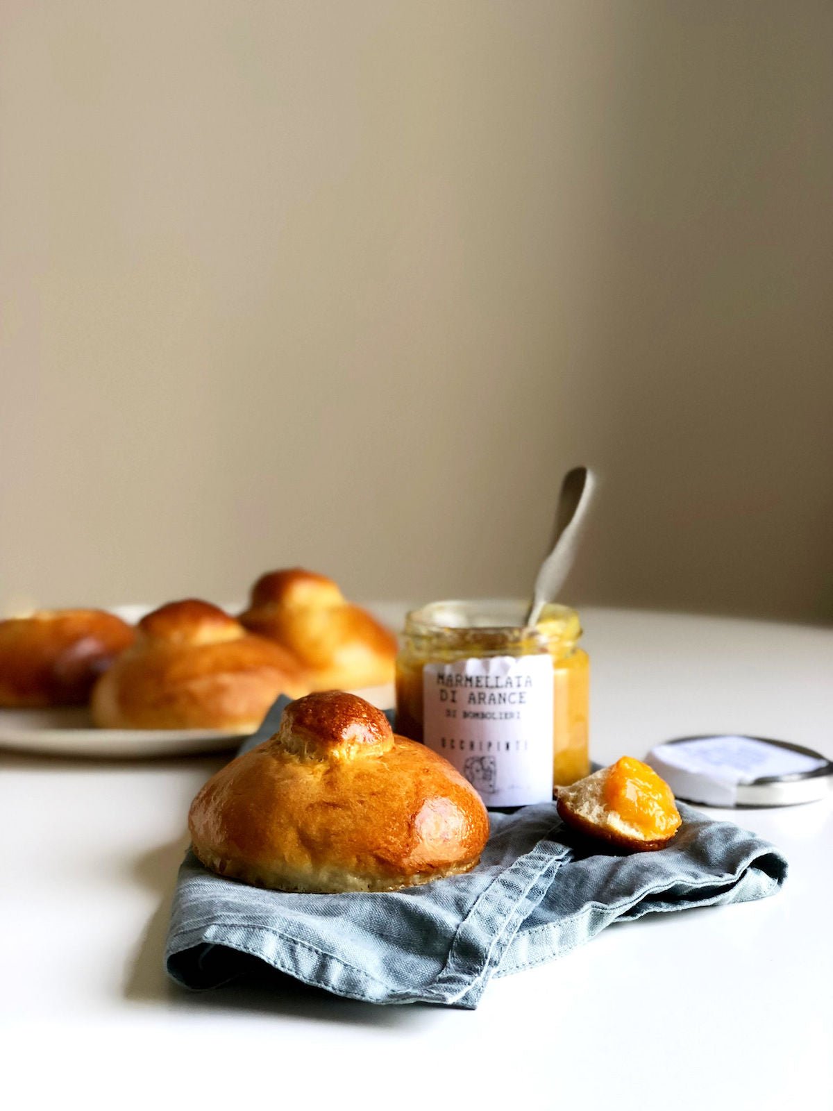 Brioche col Tuppo. Sicilian Brioches Recipe. - Feast Italy