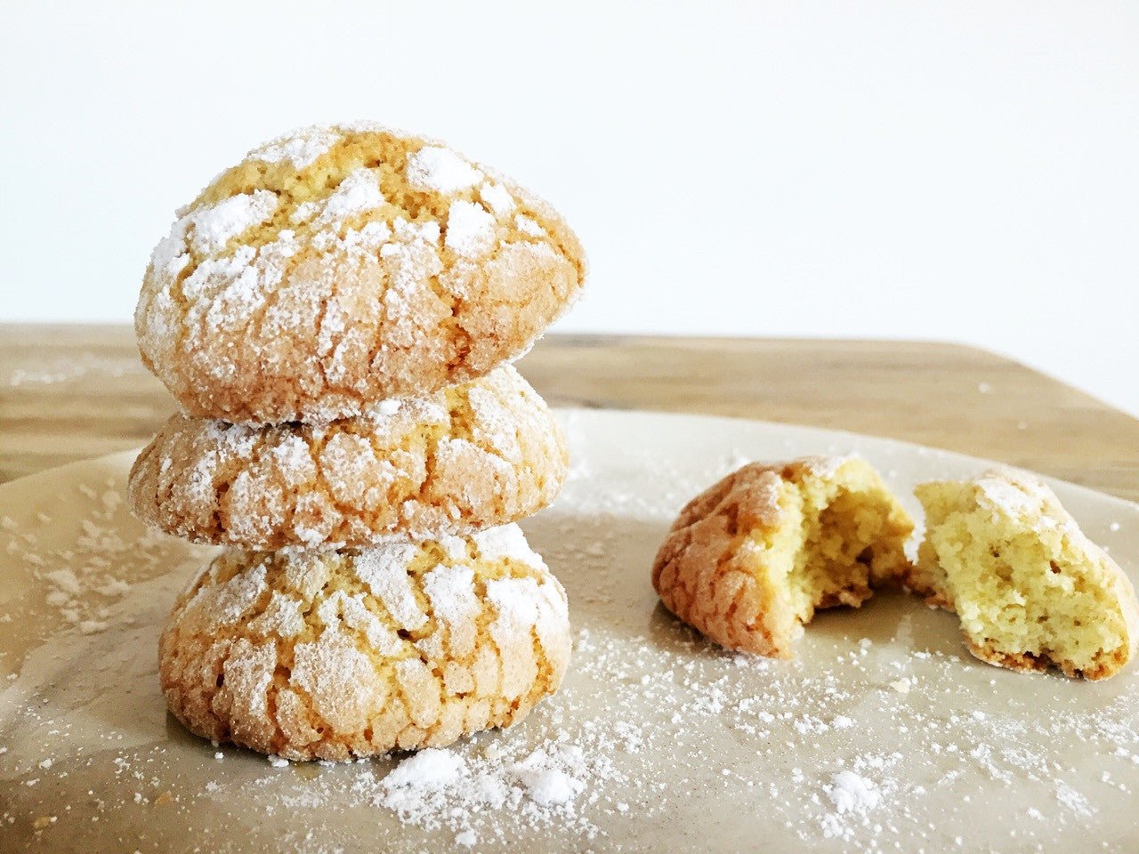 Lemon & Almond Cookies w/ Extra Virgin Olive Oil Recipe - Feast Italy