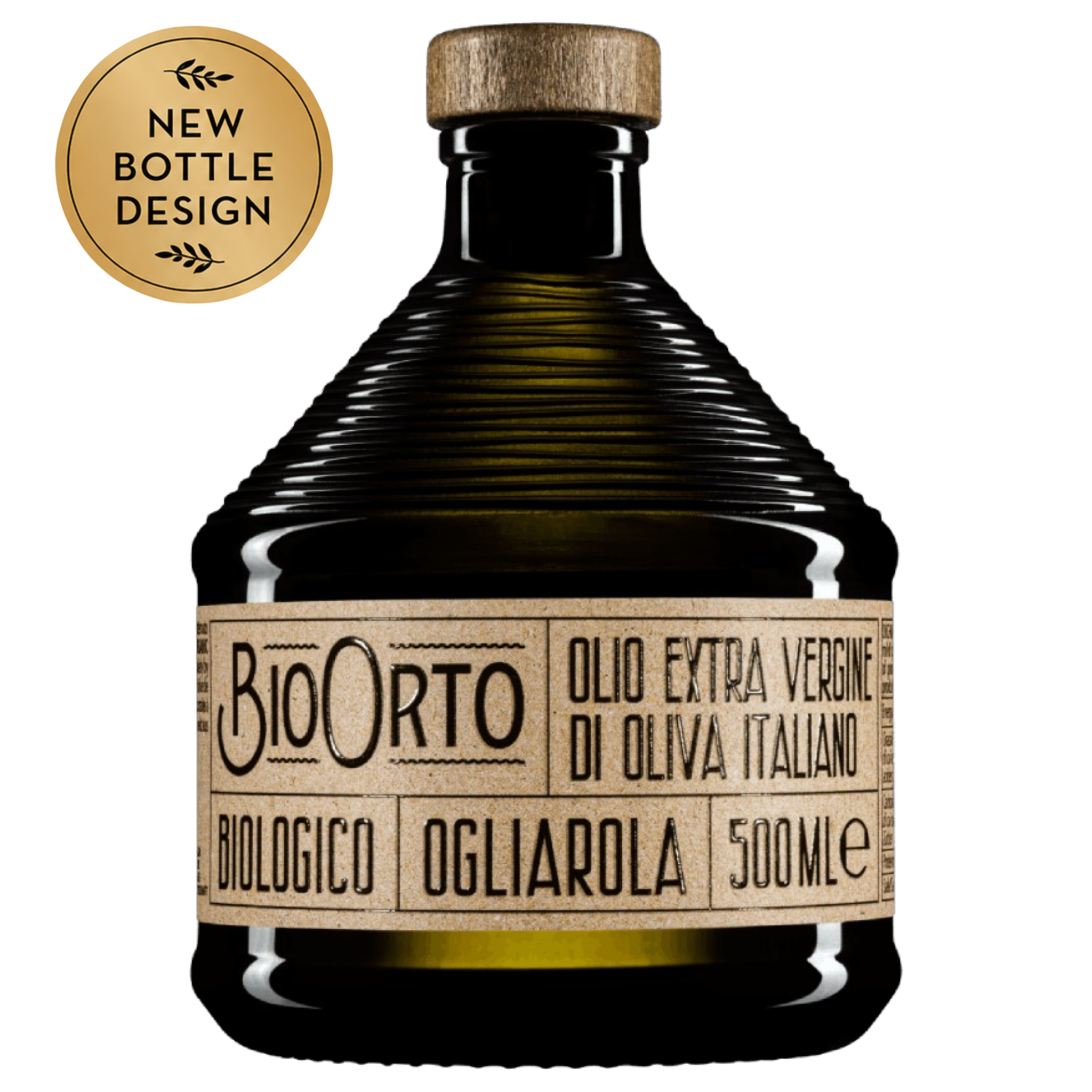 Organic Ogliarola Monocultivar Extra Virgin Olive Oil 500ml