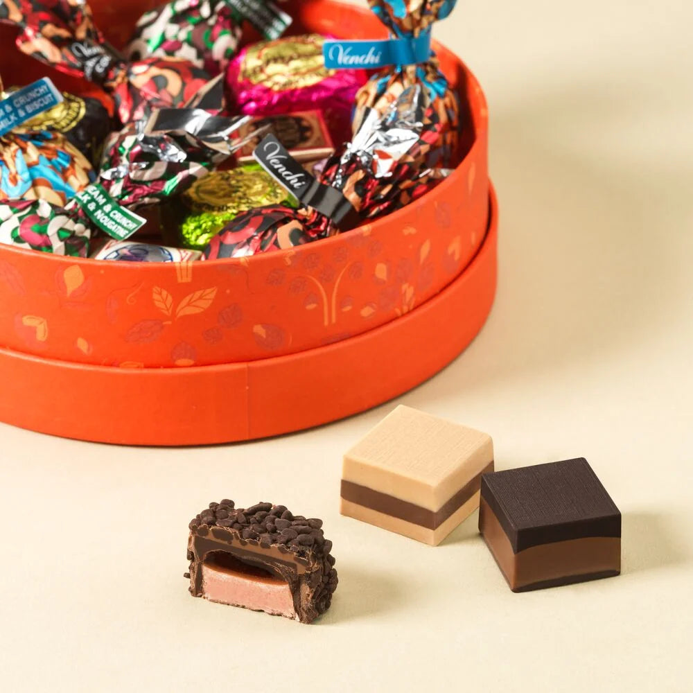 Venchi Small Hamper Assorted Chocolate Selection - Chocolate Close Up