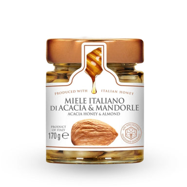 Adi Apicoltura Acacia Honey and Almonds 170g Feast Italy