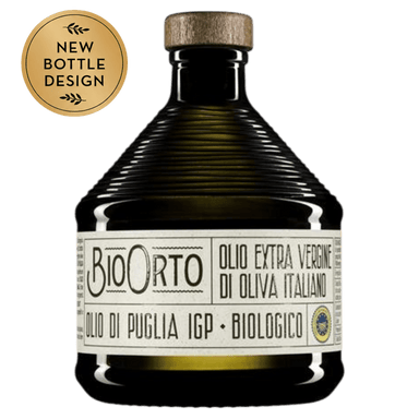 Bio Orto Organic Italian Extra Virgin Olive Oil - Olio di Puglia IGP 500ml Feast Italy