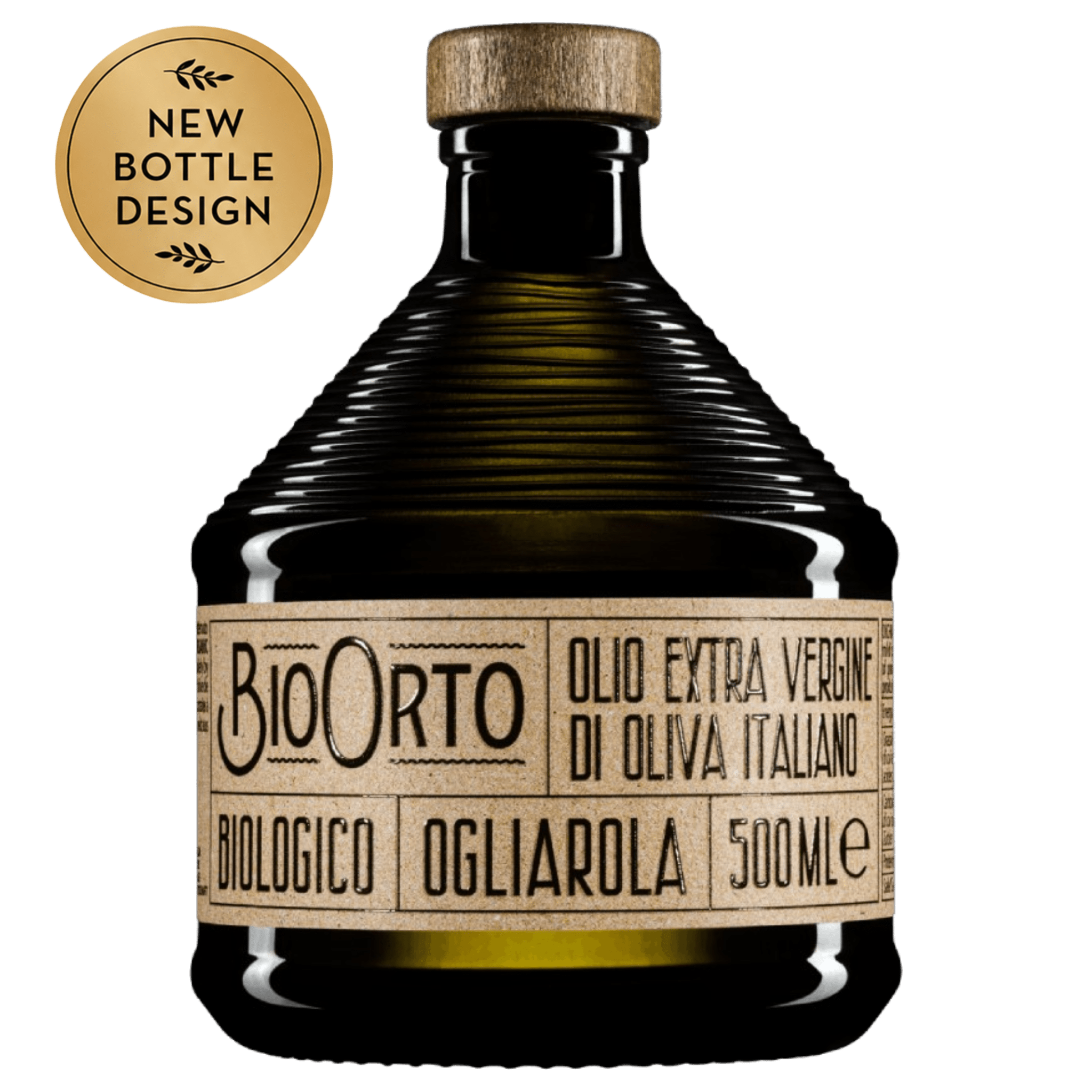 Bio Orto Organic Ogliarola Monocultivar Extra Virgin Olive Oil 500ml Feast Italy