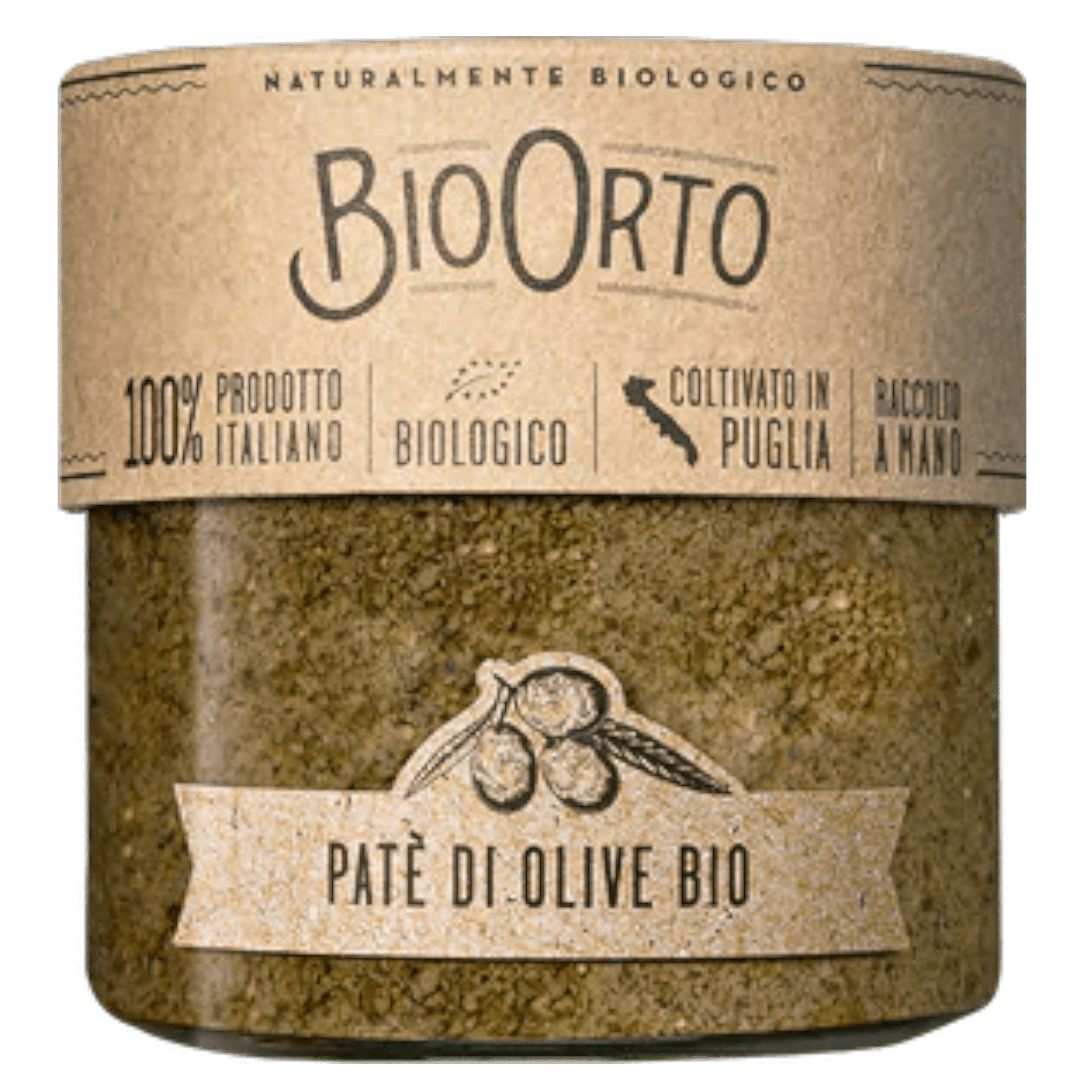Bio Orto Organic Olive Pate with Pumpkin Seeds 175g Feast Italy
