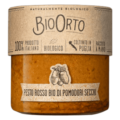 Bio Orto Organic Sun - Dried Tomato Pesto Rosso 175g Feast Italy