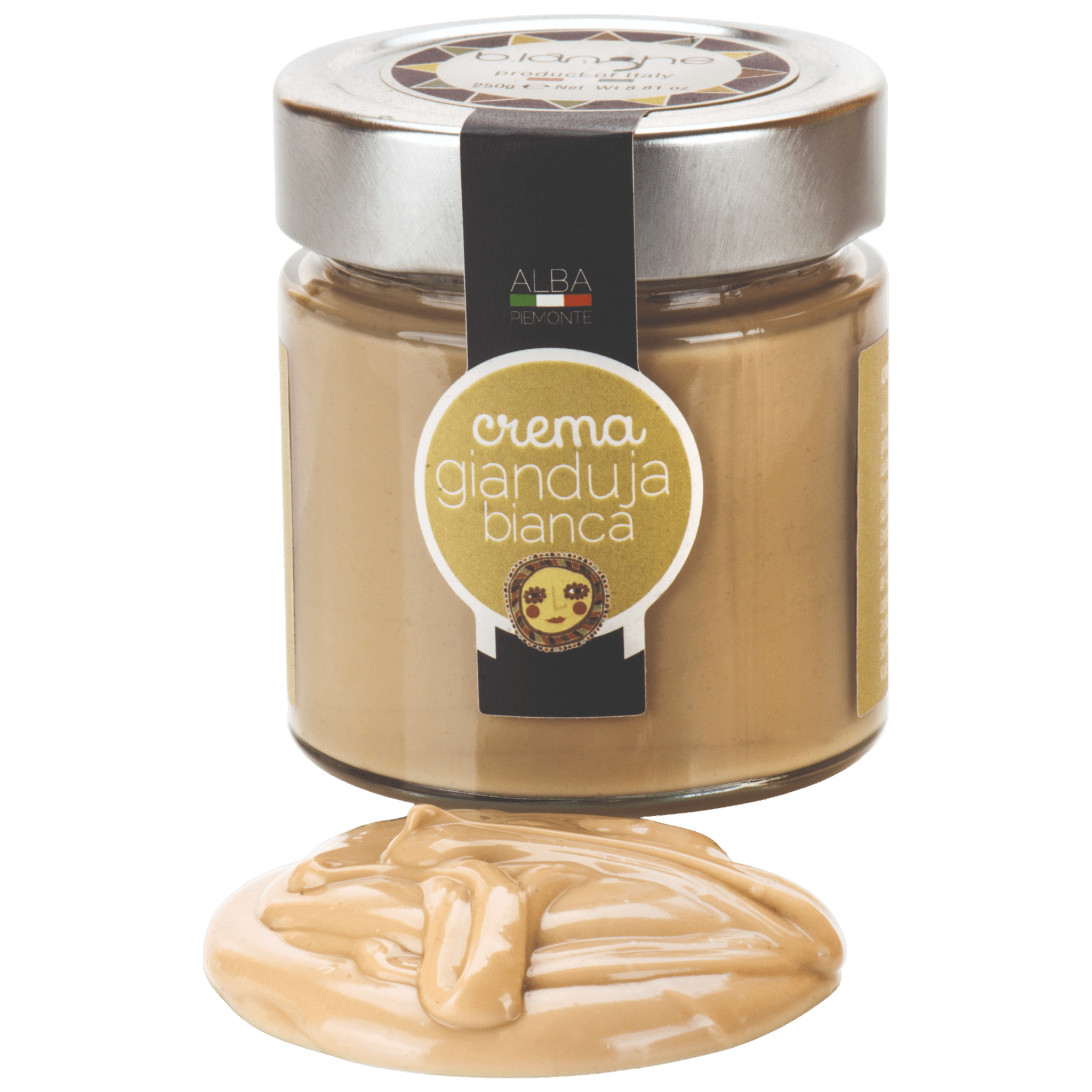 B.Langhe Gianduia Bianca Hazelnut Spread 250g Feast Italy