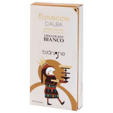 B.Langhe Tarocco Bianco – White Chocolate with Piedmont Hazelnuts and Almonds 200g Feast Italy