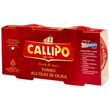Callipo Yellowfin Tuna in Olive Oil 2 x 160g Feast Italy