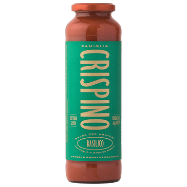 Crispino Tomato Passata with Fresh Basil 680g Feast Italy