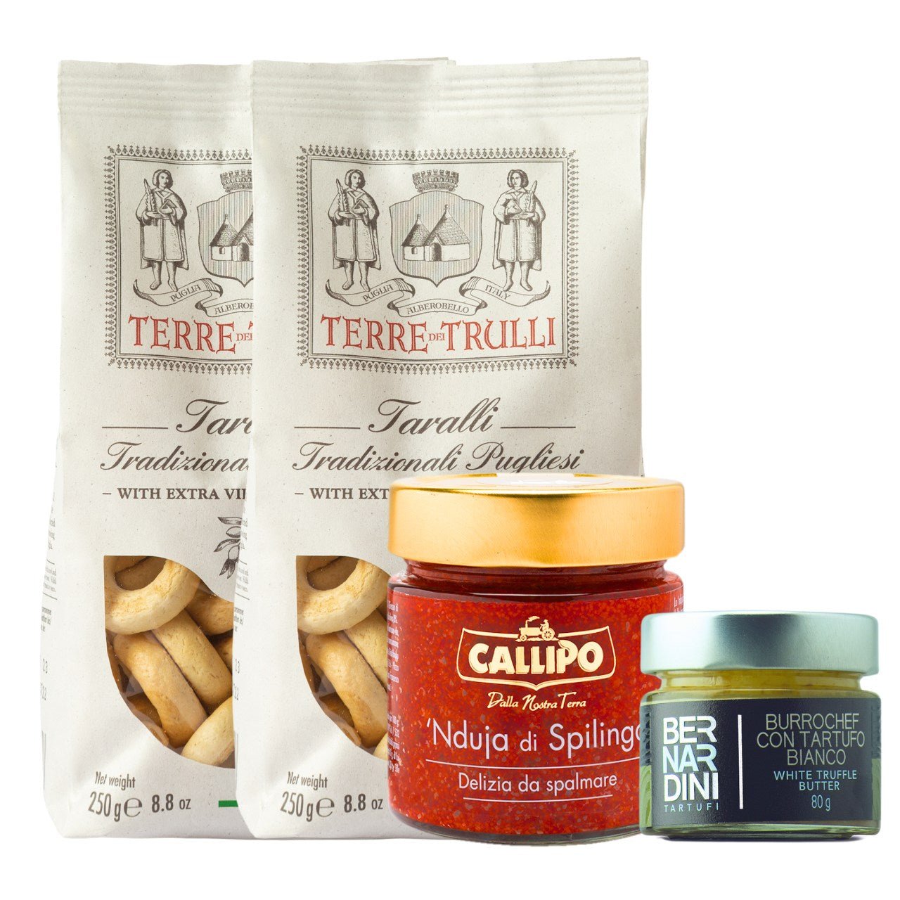Antipasto Gourmet: Nduja, White Truffle Butter & Taralli