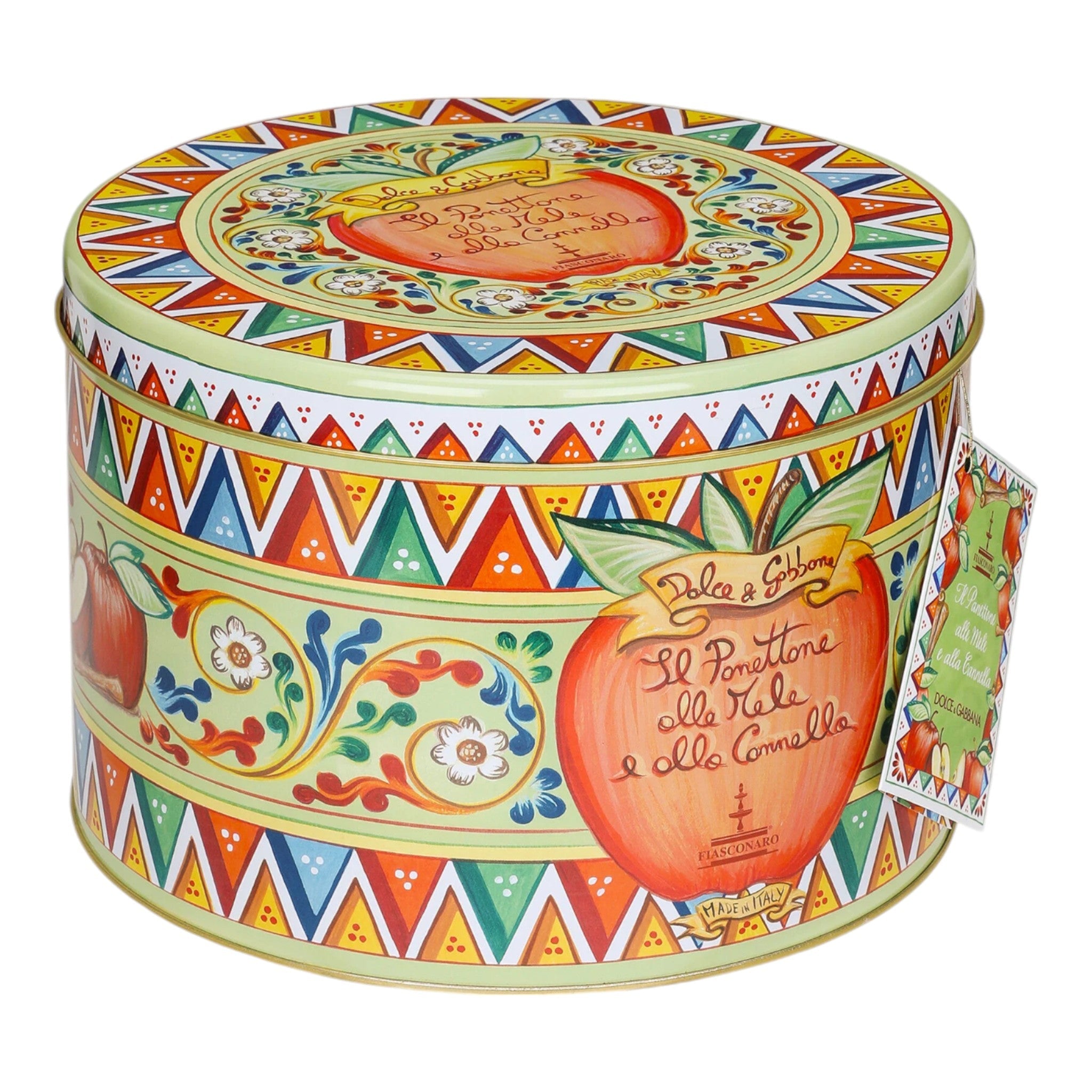 Fiasconaro Dolce & Gabbana Apple & Cinnamon Panettone 500g Feast Italy