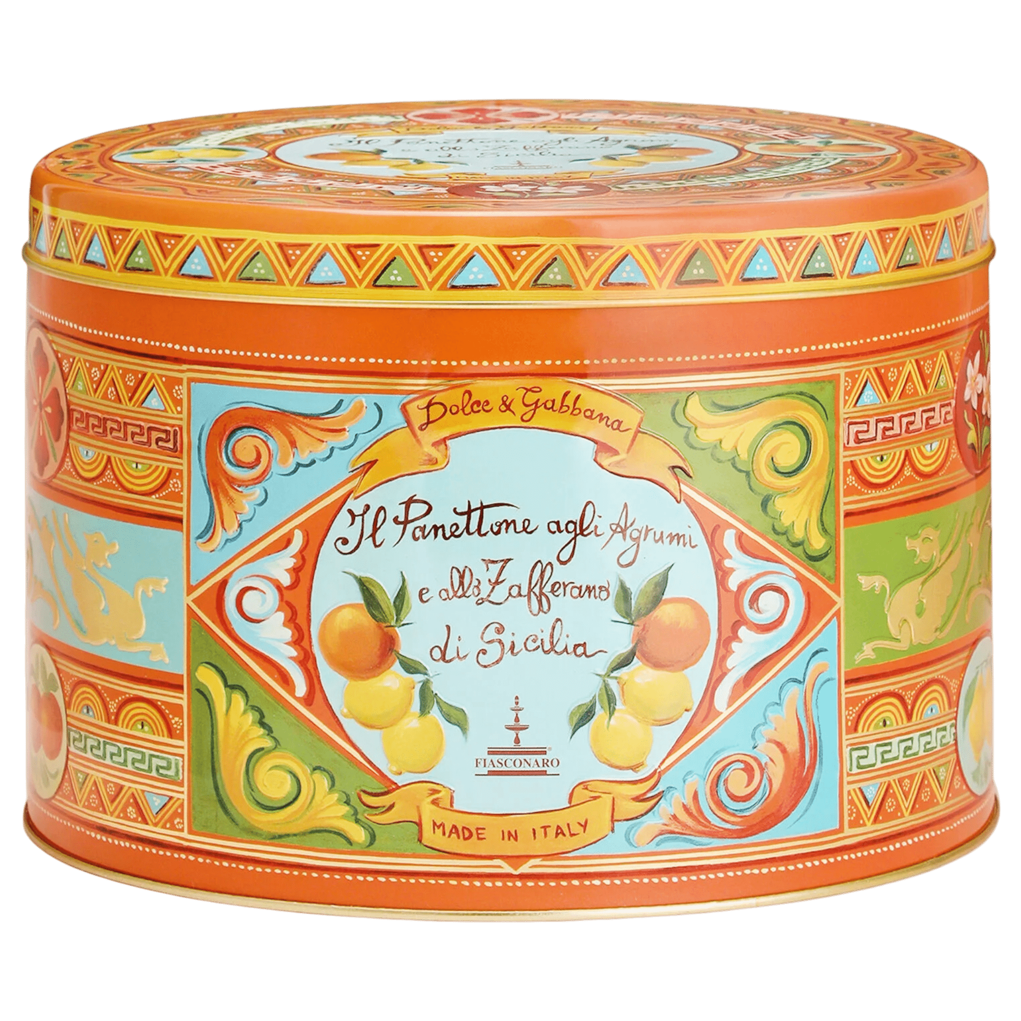 Fiasconaro Dolce & Gabbana Sicilian Citrus & Saffron Panettone 1kg Feast Italy