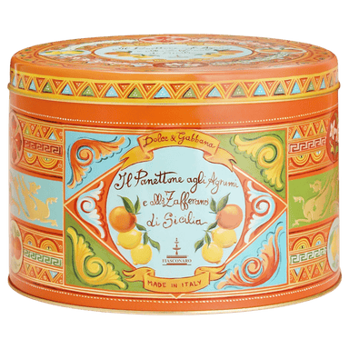 Fiasconaro Dolce & Gabbana Sicilian Citrus & Saffron Panettone 1kg Feast Italy