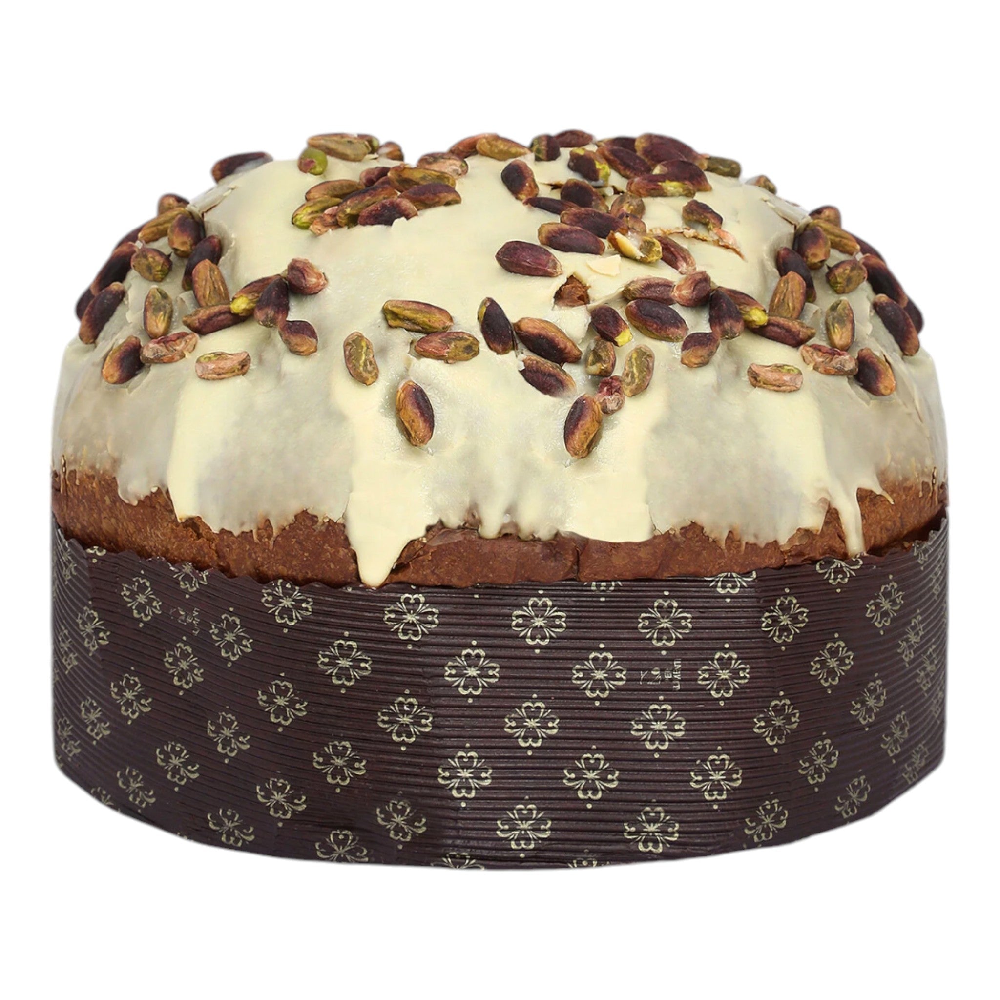 Fiasconaro Dolce & Gabbana Sicilian Pistachio Panettone with a Velvety Sicilian Pistachio Cream 1kg Feast Italy