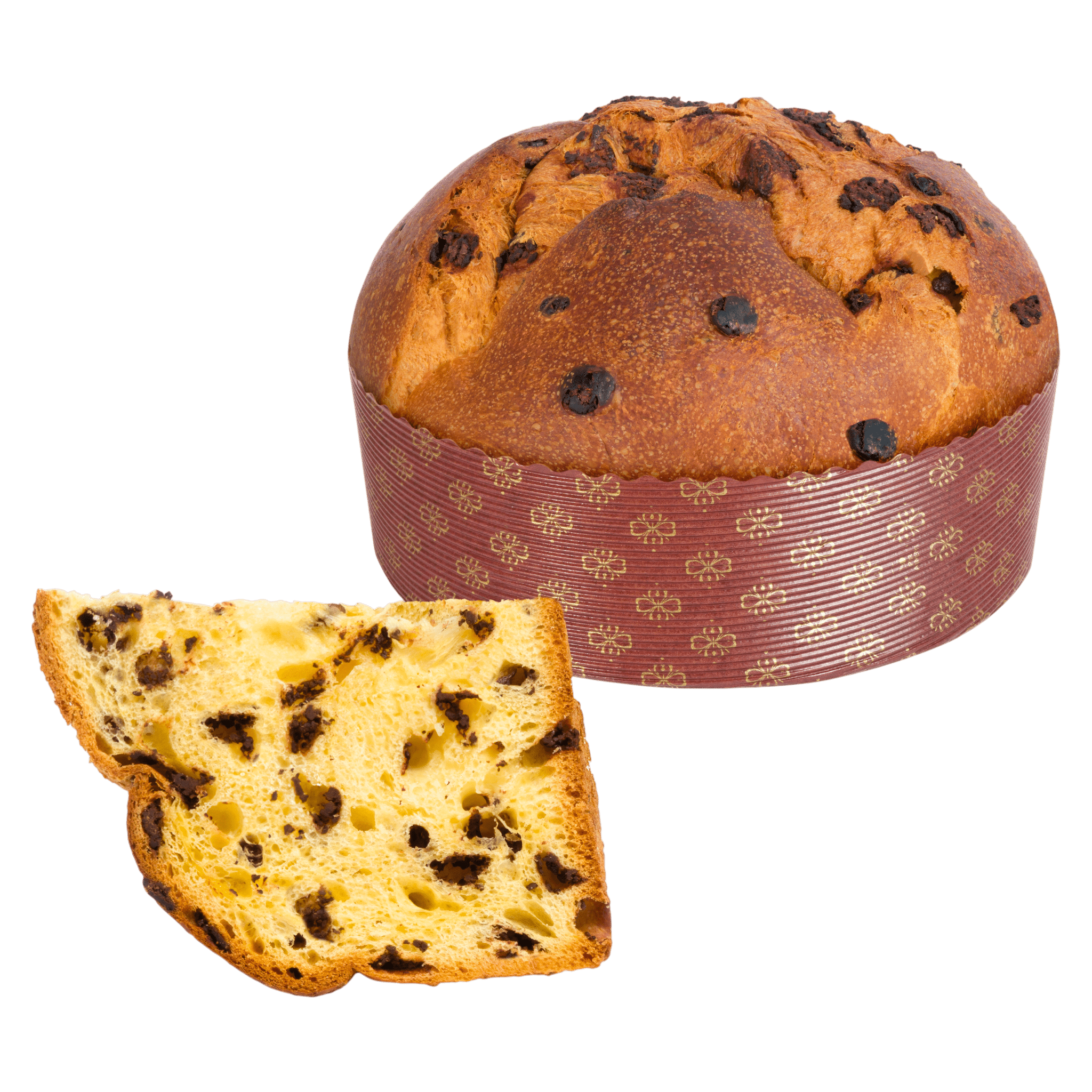 Fraccaro Vegan Panettone with Chocolate Chips 750g Feast Italy