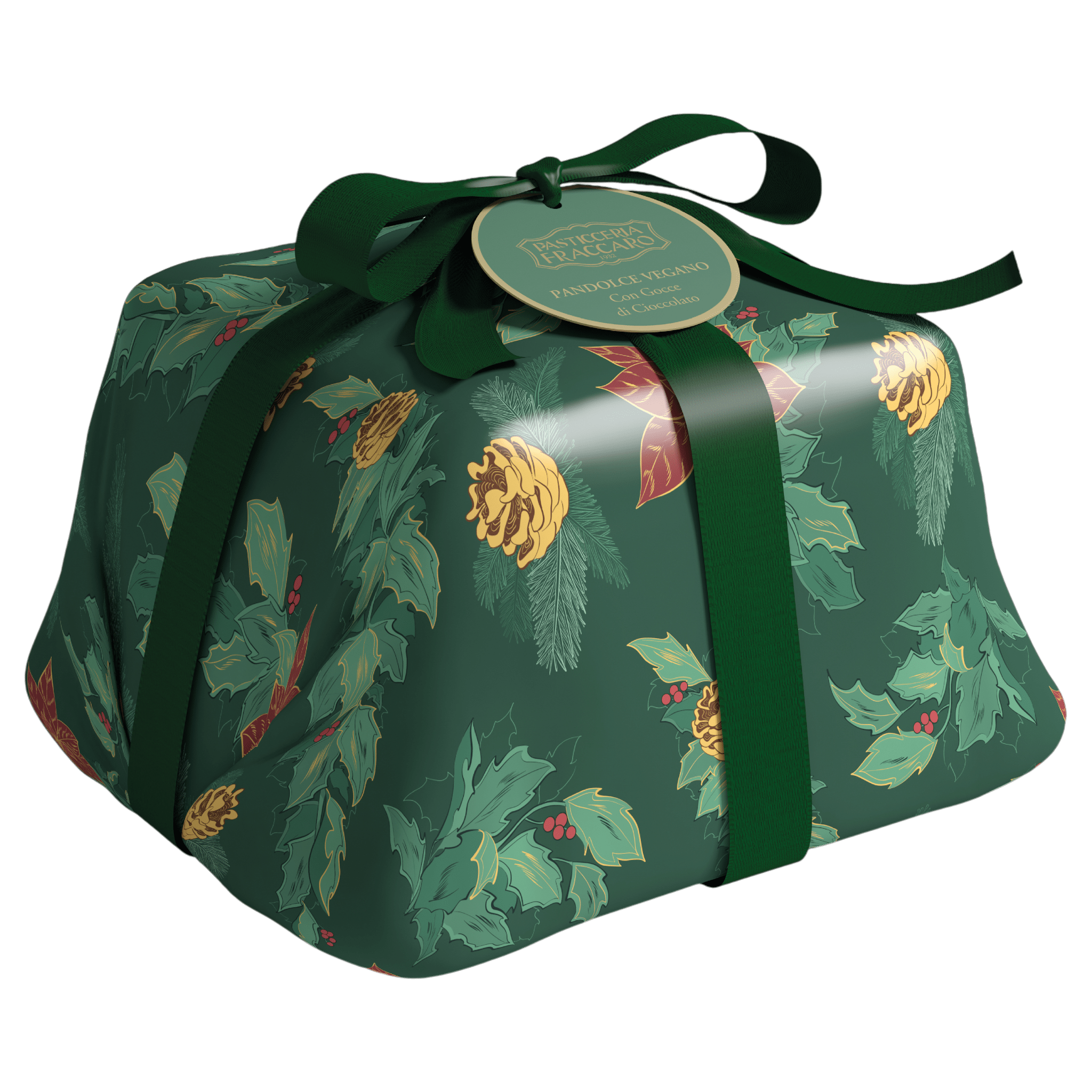 Fraccaro Vegan Panettone with Chocolate Chips 750g Feast Italy