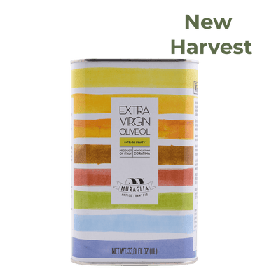 Frantoio Muraglia Rainbow Tin Coratina Intense Fruity Olive Oil 1L - NEW HARVEST Feast Italy