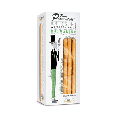 Grissinificio Bo Grissini Rosemary Recipe Artisanal Breadsticks from Piedmont 120g Feast Italy