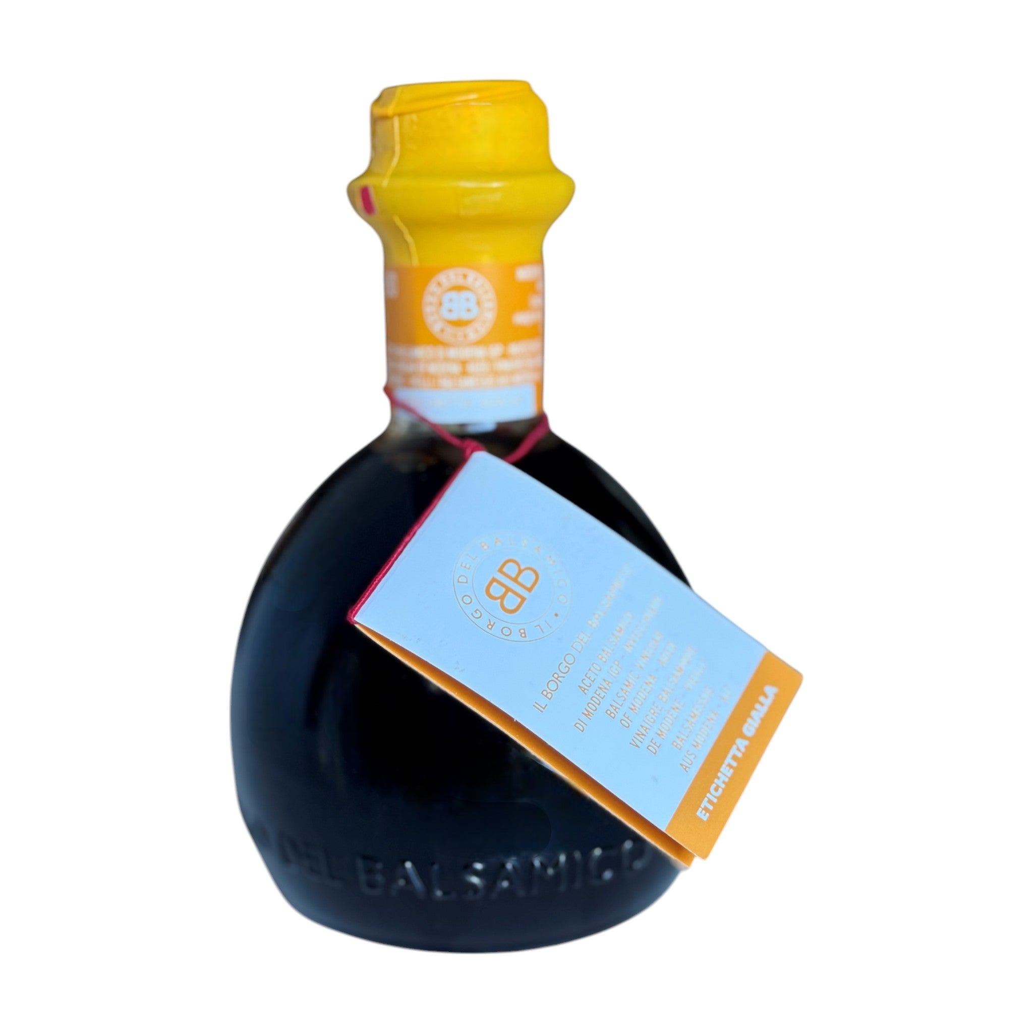 Il Borgo del Balsamico Aged Balsamic Vinegar Modena IGP Yellow Label 250ml - DAMAGED BOX Feast Italy