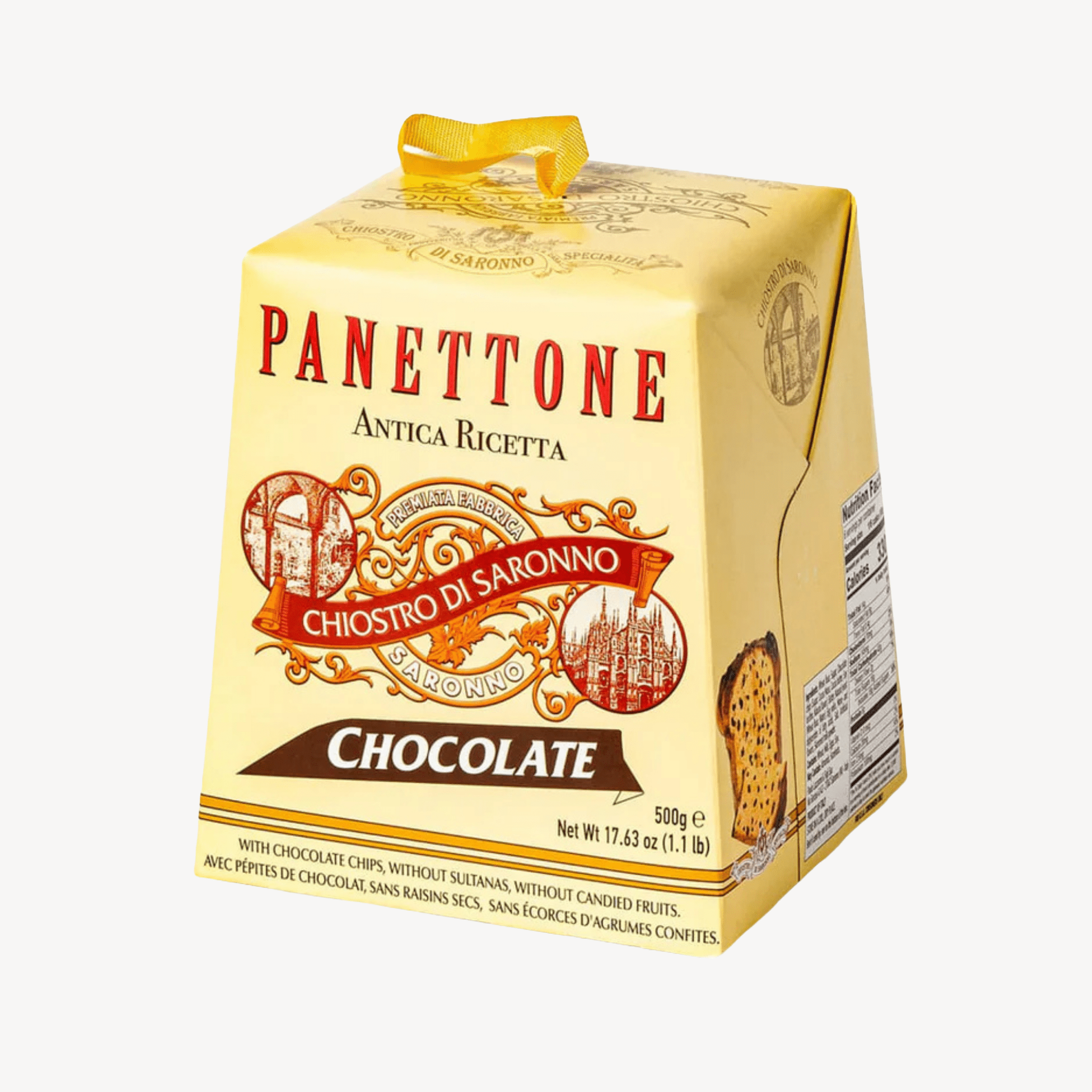 Lazzaroni Chocolate Chip Panettone - 500g Feast Italy
