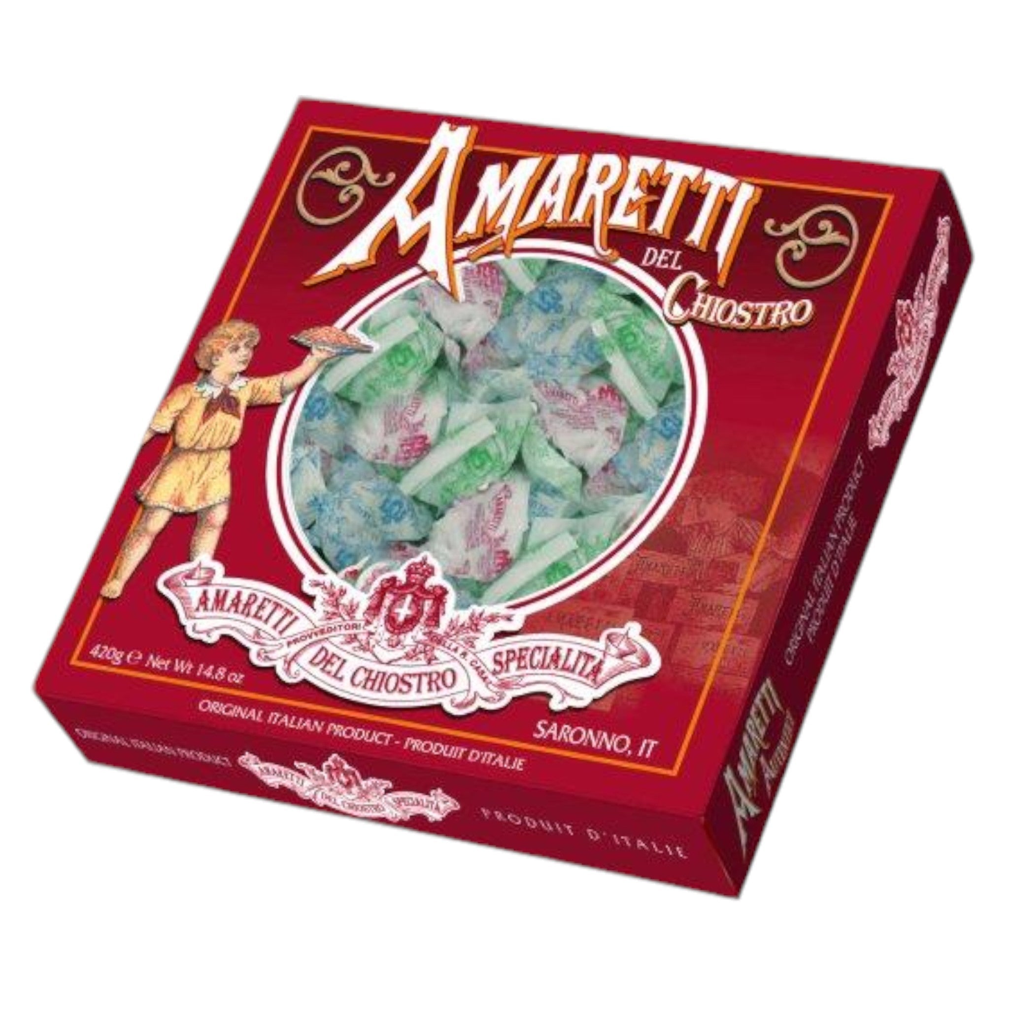 Lazzaroni Crunchy Classic Amaretti (Large Box) 420g Feast Italy