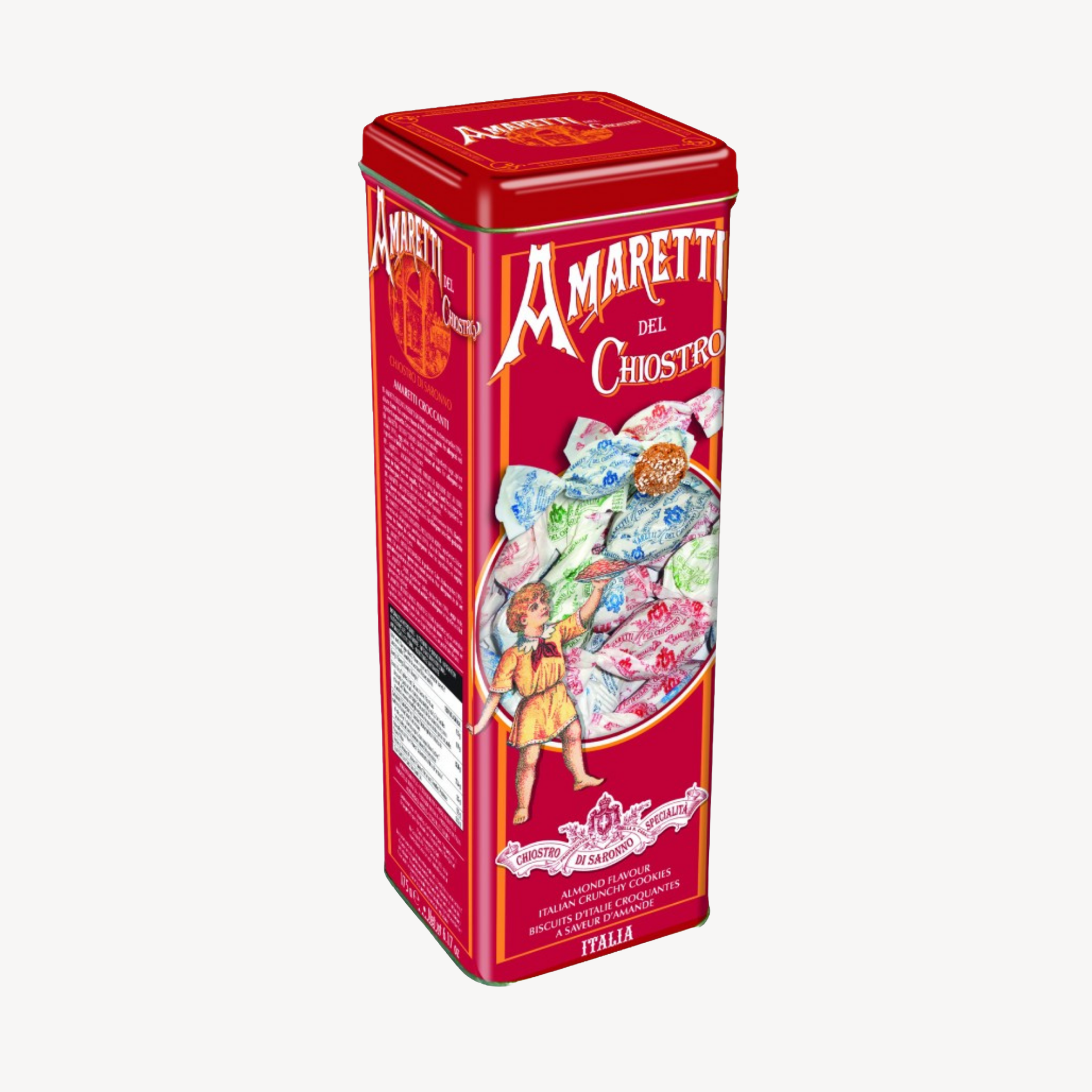 Lazzaroni Lazzaroni Crunchy Amaretti Tin - 175g Feast Italy
