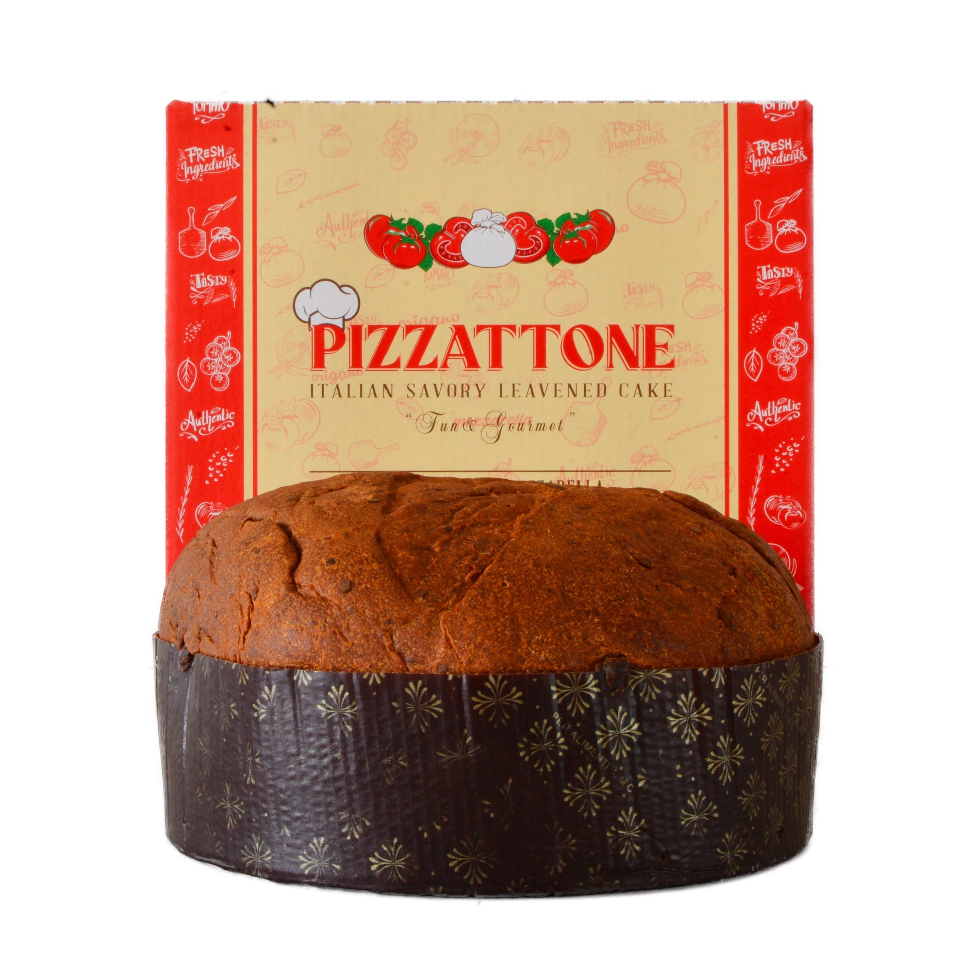 Lazzaroni Savoury Pizzattone with Mozzarella, Tomato & Oregano 750g Feast Italy