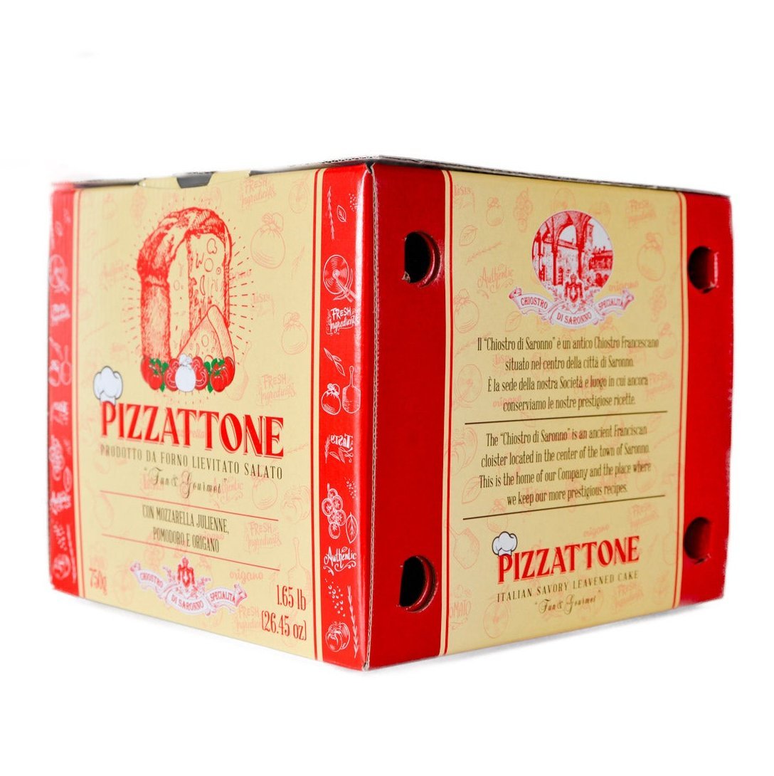 Lazzaroni Savoury Pizzattone with Mozzarella, Tomato & Oregano 750g Feast Italy