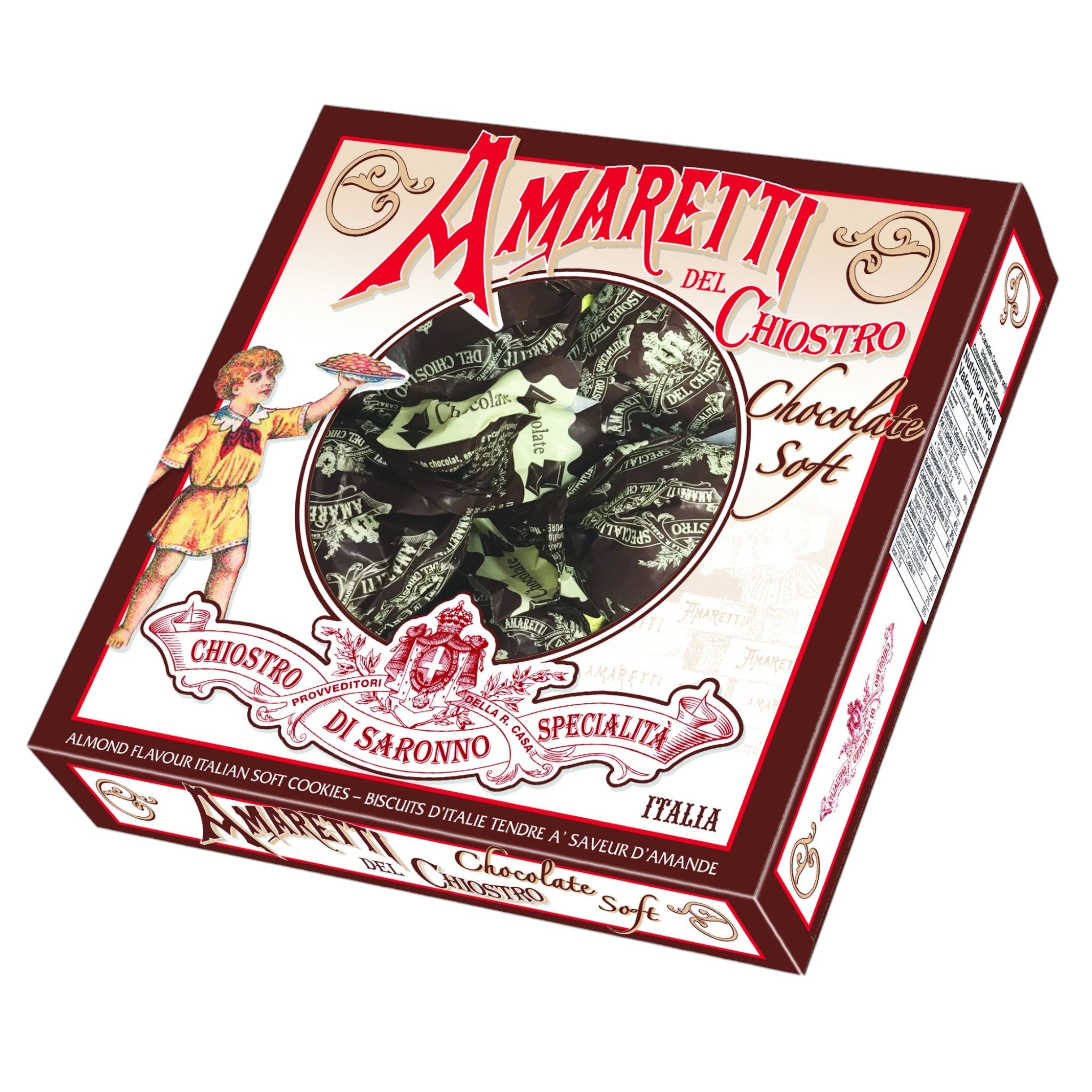 Lazzaroni Tripple Chocolate Soft Amaretti 175g Feast Italy