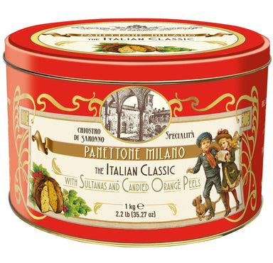 Lazzaroni Vintage Memories Classic Panettone 1kg Feast Italy