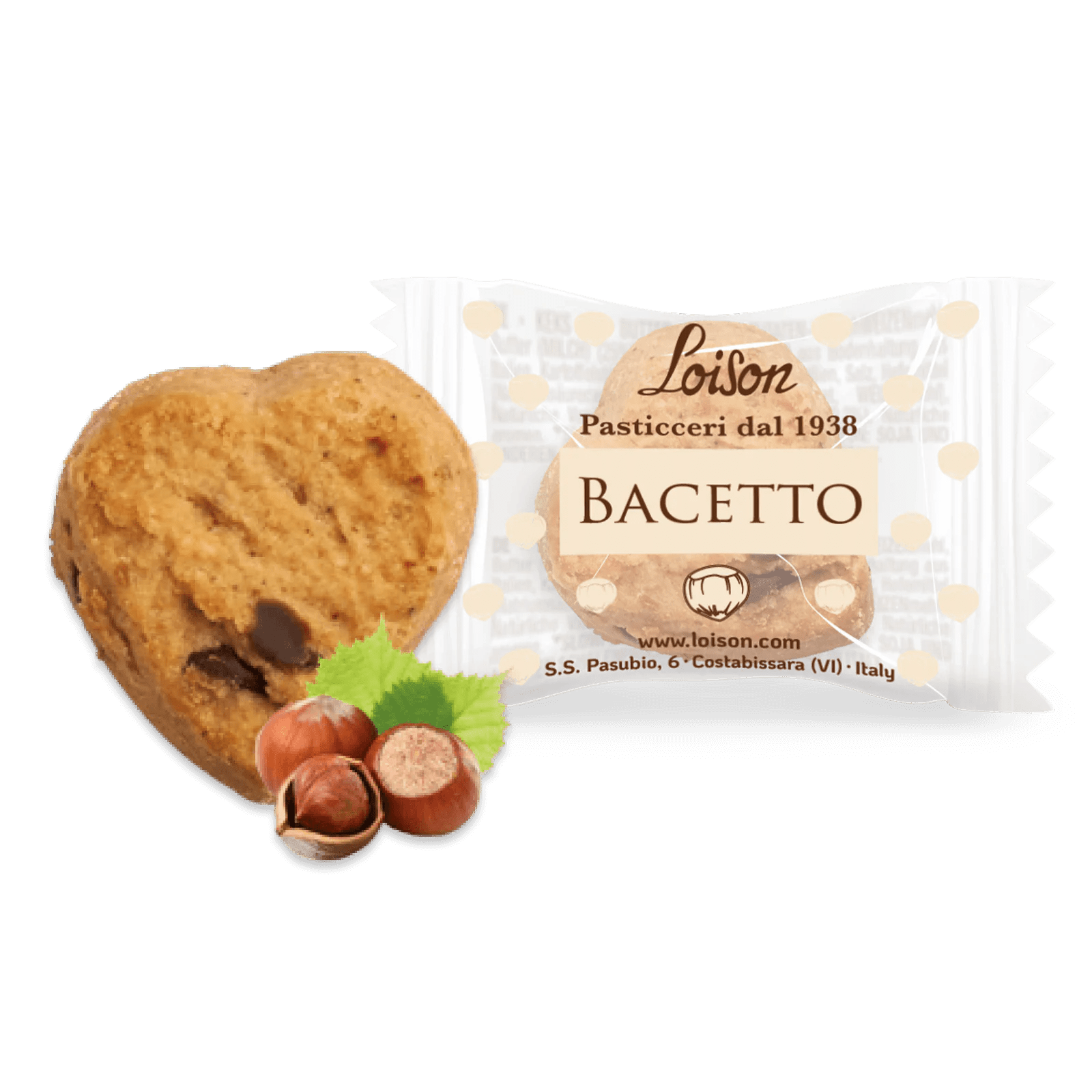 Loison Bacetto, Chocolate and Maraneo Shortbread Assorted Biscuits 120g (tin) Feast Italy