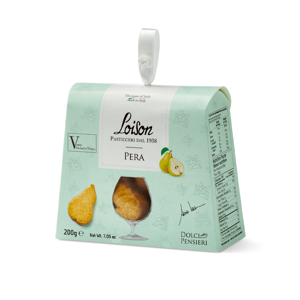 Loison Biscuits with Candied Pear 200g Feast Italy