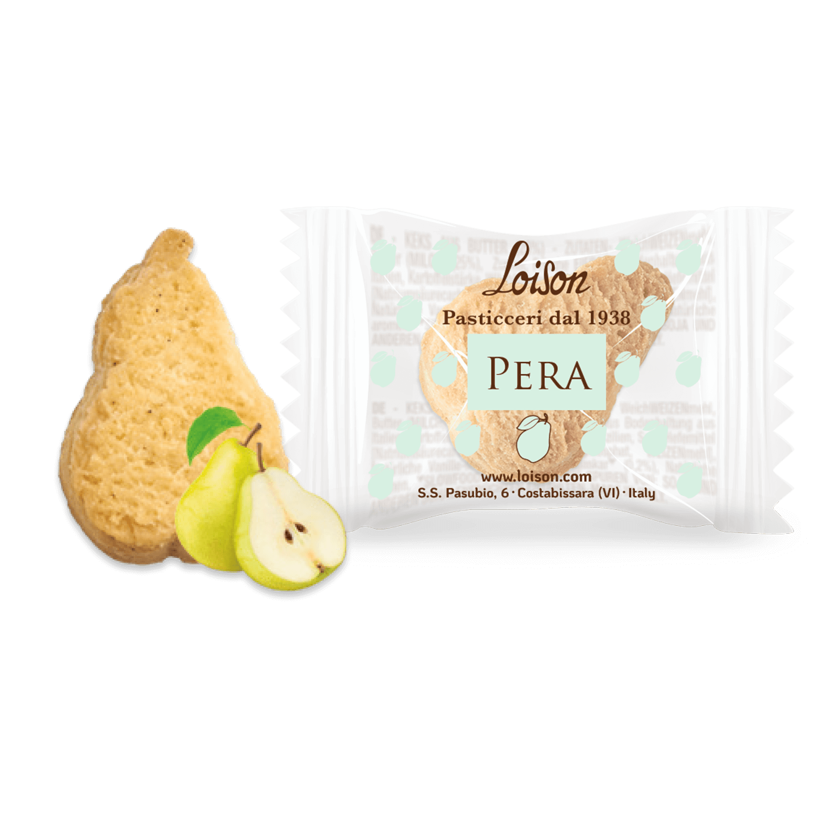 Loison Biscuits with Candied Pear 200g Feast Italy