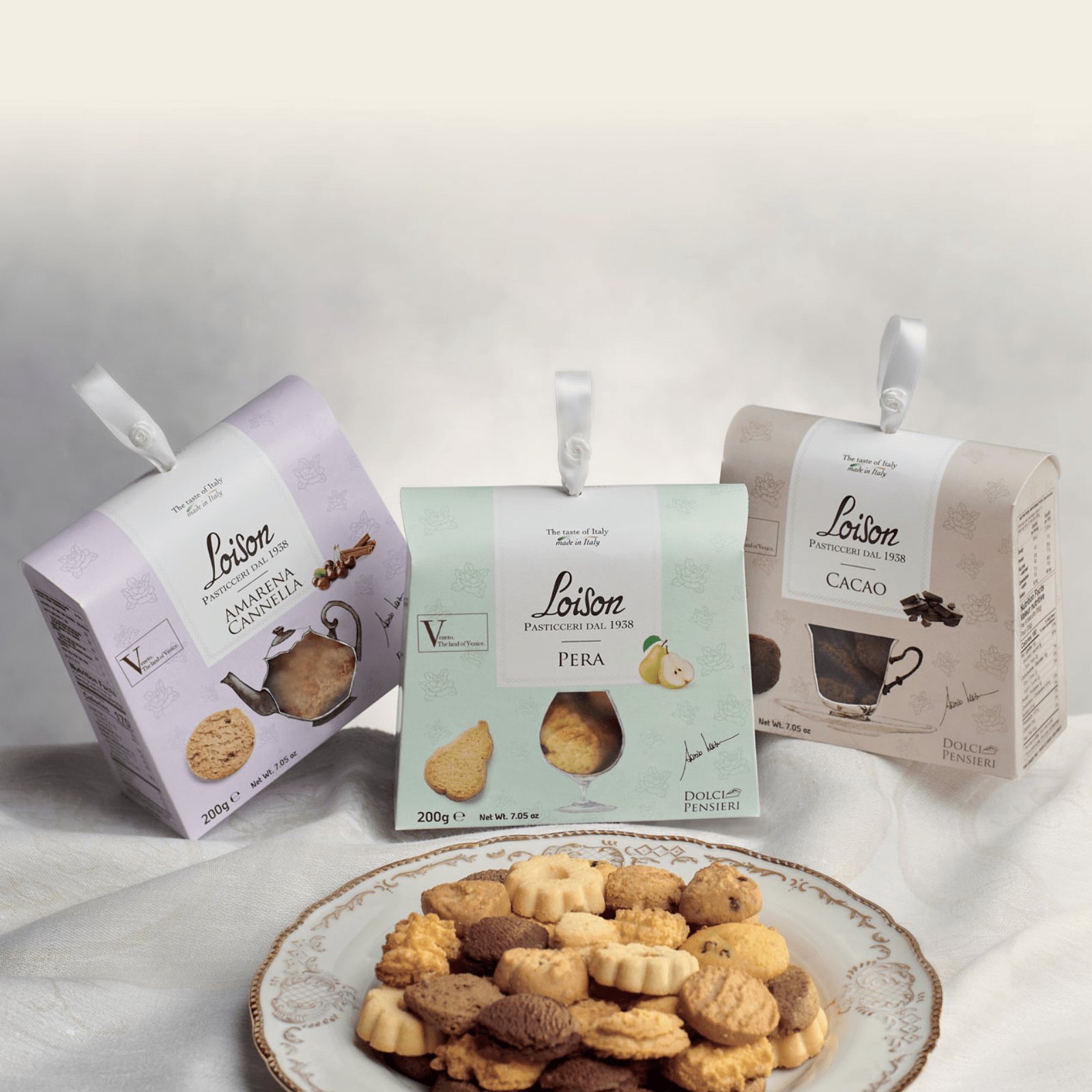 Loison Biscuits with Candied Pear 200g Feast Italy