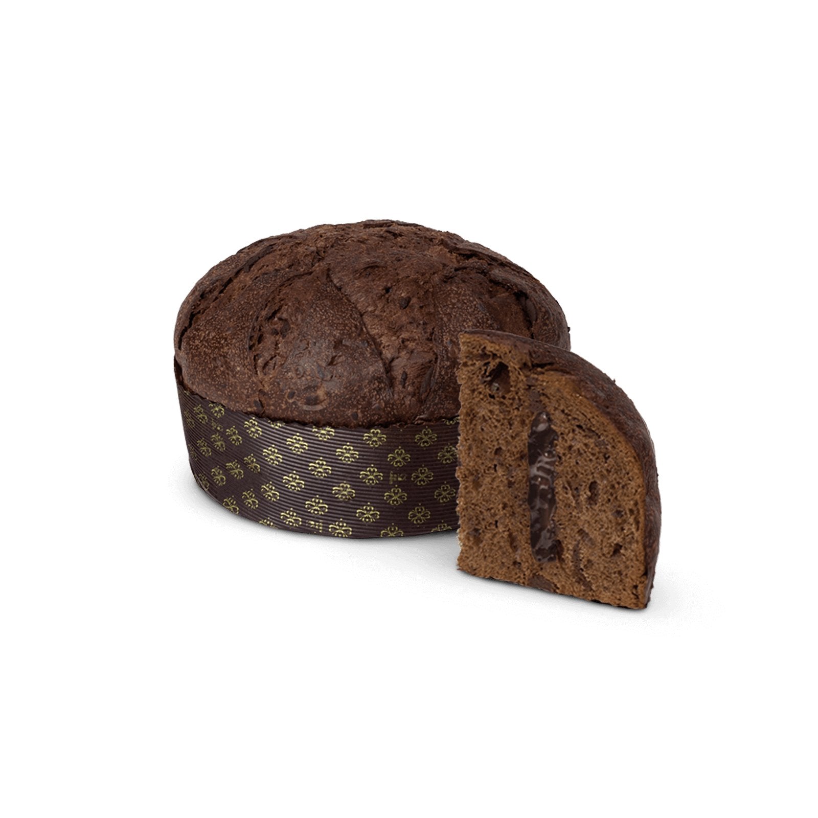 Loison Black Habana Panettone – Dark Chocolate & Rum Cream with Madagascar Vanilla 1000g Feast Italy