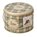 Loison Chocolate & Salted Caramel Panettone in Limited Edition Tartan Tin 750g Feast Italy