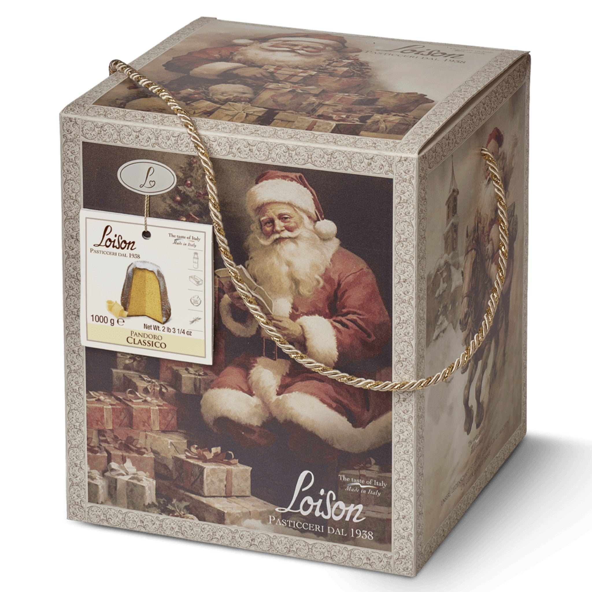 Loison Claus Collection Classic Pandoro 1kg Feast Italy