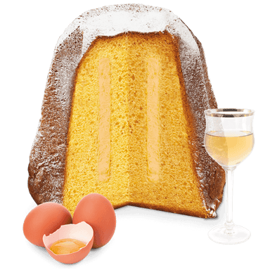 Loison Claus Collection Traditional Italian Pandoro with Luxurious Zabaione Cream 1kg Feast Italy