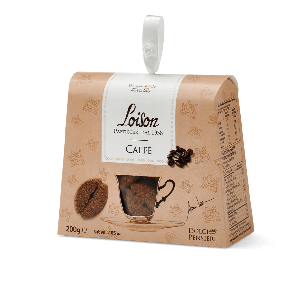 Loison Coffee Flavour Biscuits 200g Feast Italy