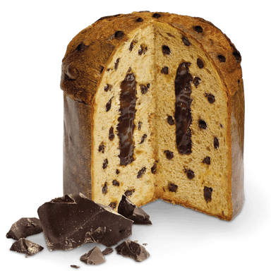 Loison Gran Cacao Panettone - Chocolate Cream & Chips - 1kg Feast Italy