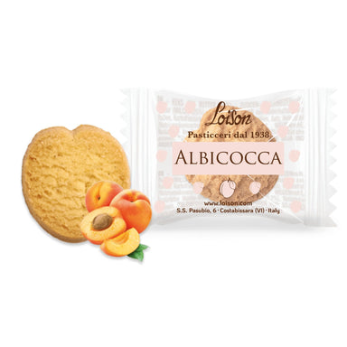 Loison Lemon, Apricot and Pear Assorted Biscuits 120g (tin) Feast Italy