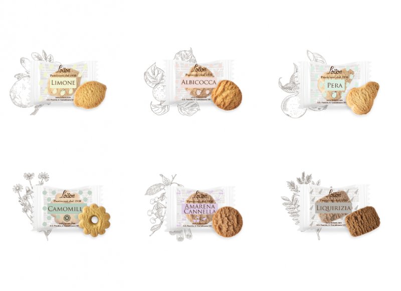 Loison Loison Artisan Assorted Biscuits – 6 Mediterranean Flavours Tin 280g Feast Italy