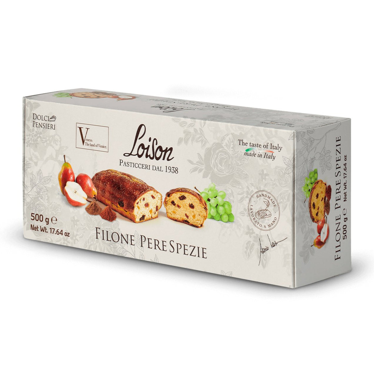 Loison Pear and Spice Filone Loaf 500g — Feast Italy