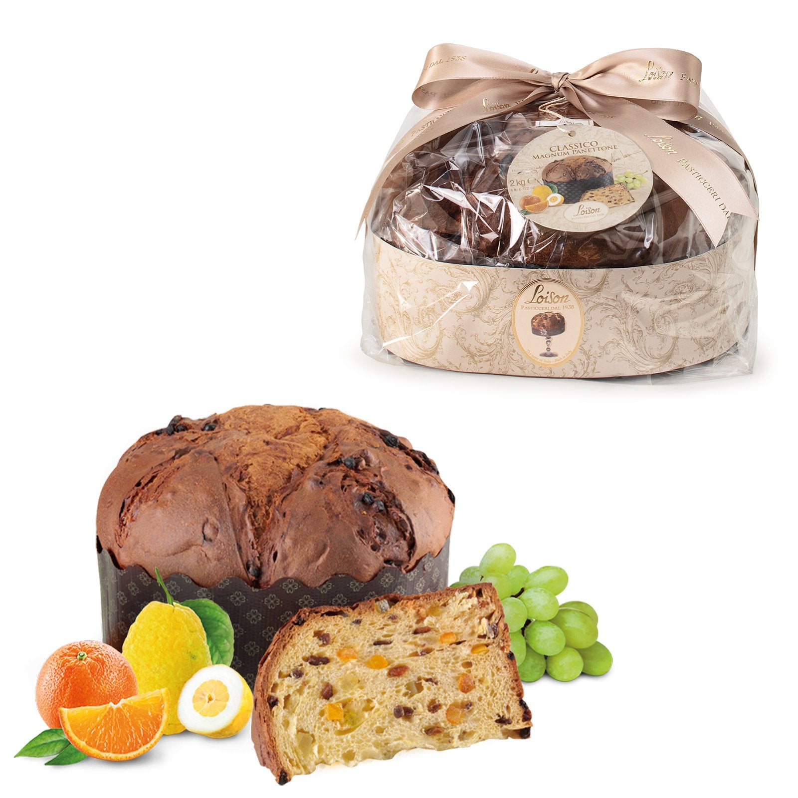 Loison Magnum Classic Panettone 5kg Feast Italy