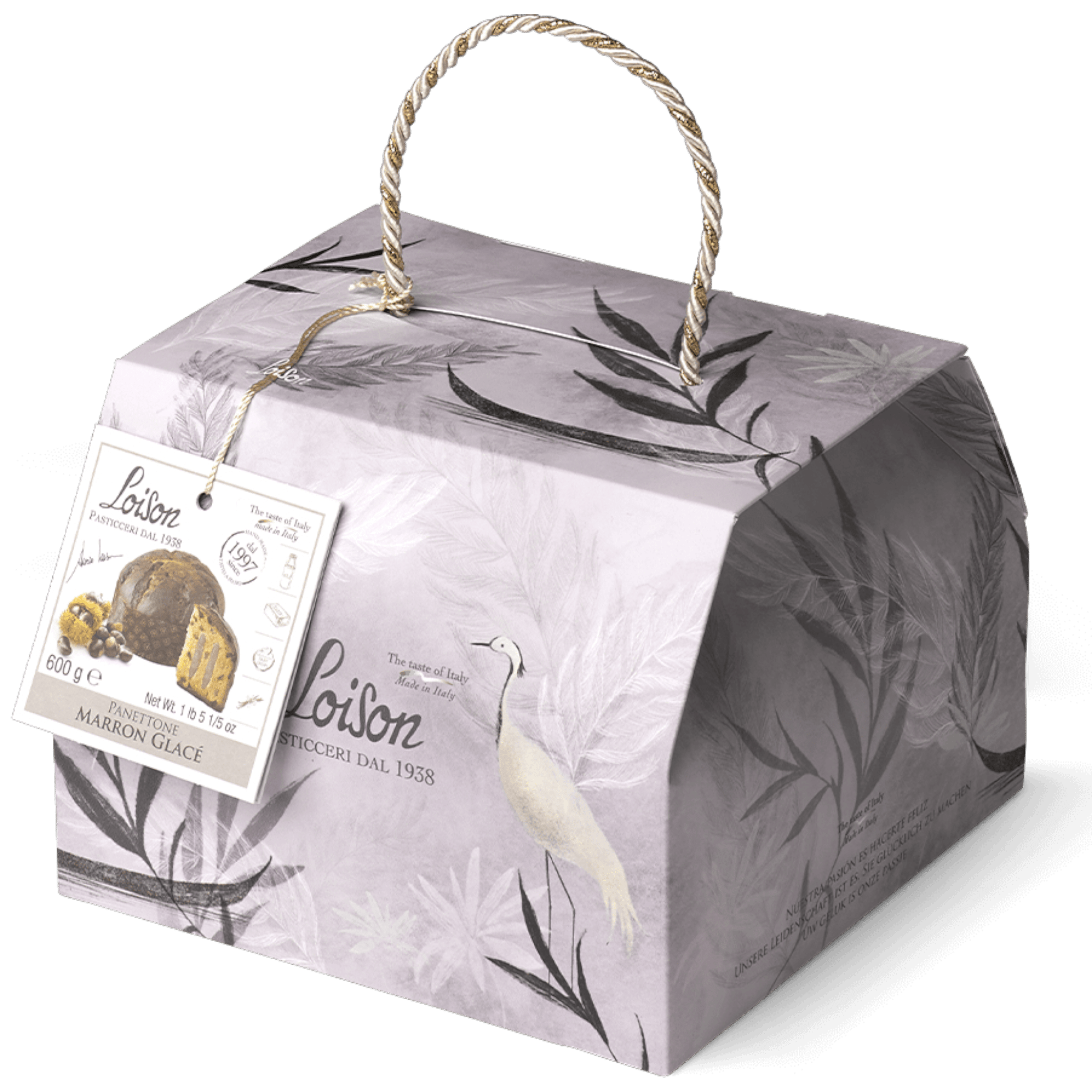Loison Marron Glacé Panettone 600g Feast Italy