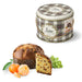 Loison Panettone with Mandarin & Madagascar Vanilla in Limited Edition Tartan Tin 750g Feast Italy