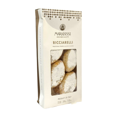 Marabissi Ricciarelli Traditional Almond Cookies from Siena 200g - DAMAGED BOX Feast Italy