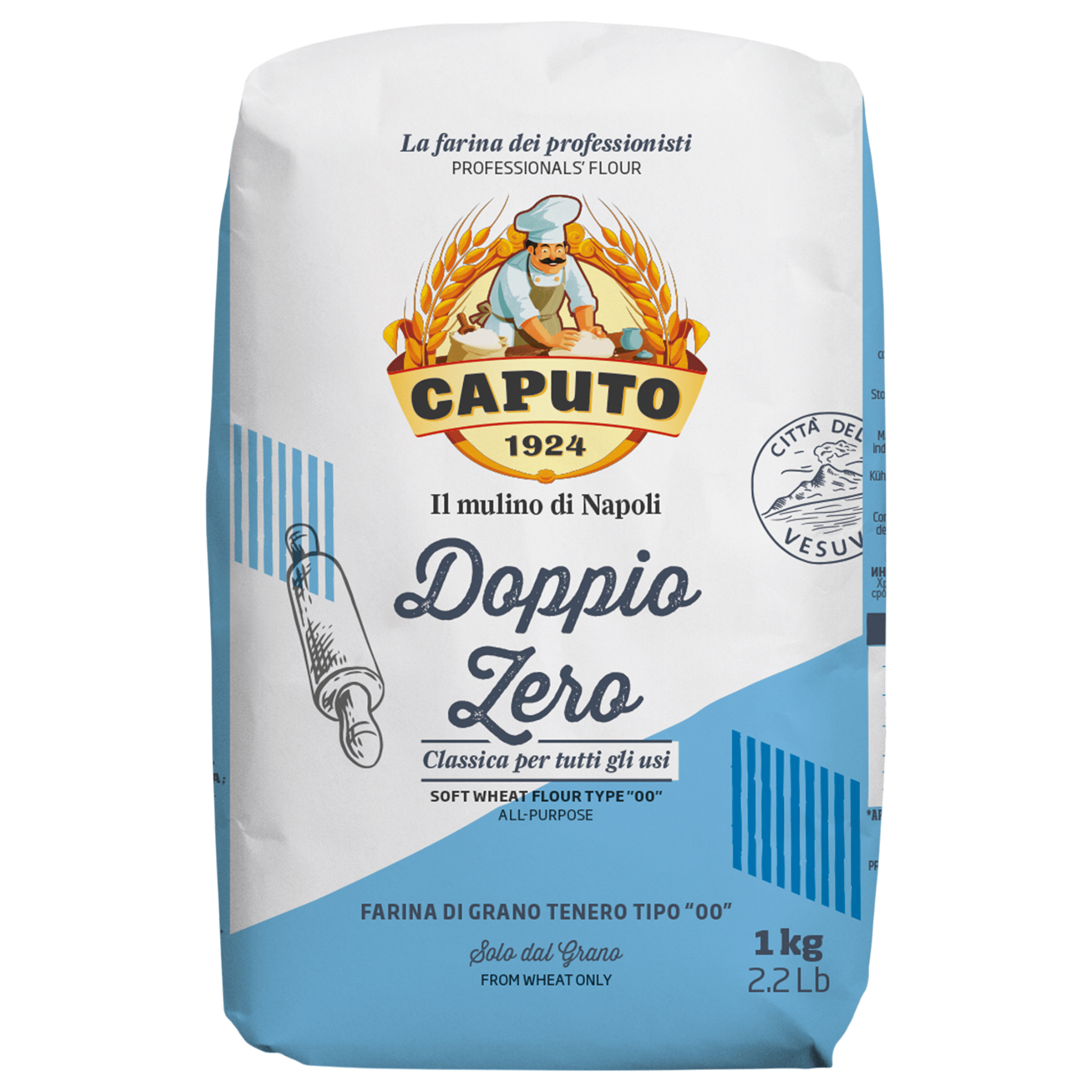 Molino Caputo Caputo Doppio Zero Blue Flour 1kg Feast Italy